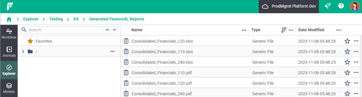 Bursting FluenceXL Reports.png